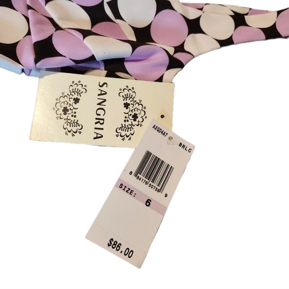 Sangria Mod Style Mini Dress NWT - Picture 7 of 7